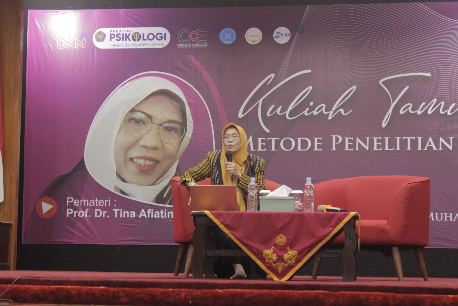 Kuliah Tamu Metode Penelitian - Psikologi UMM