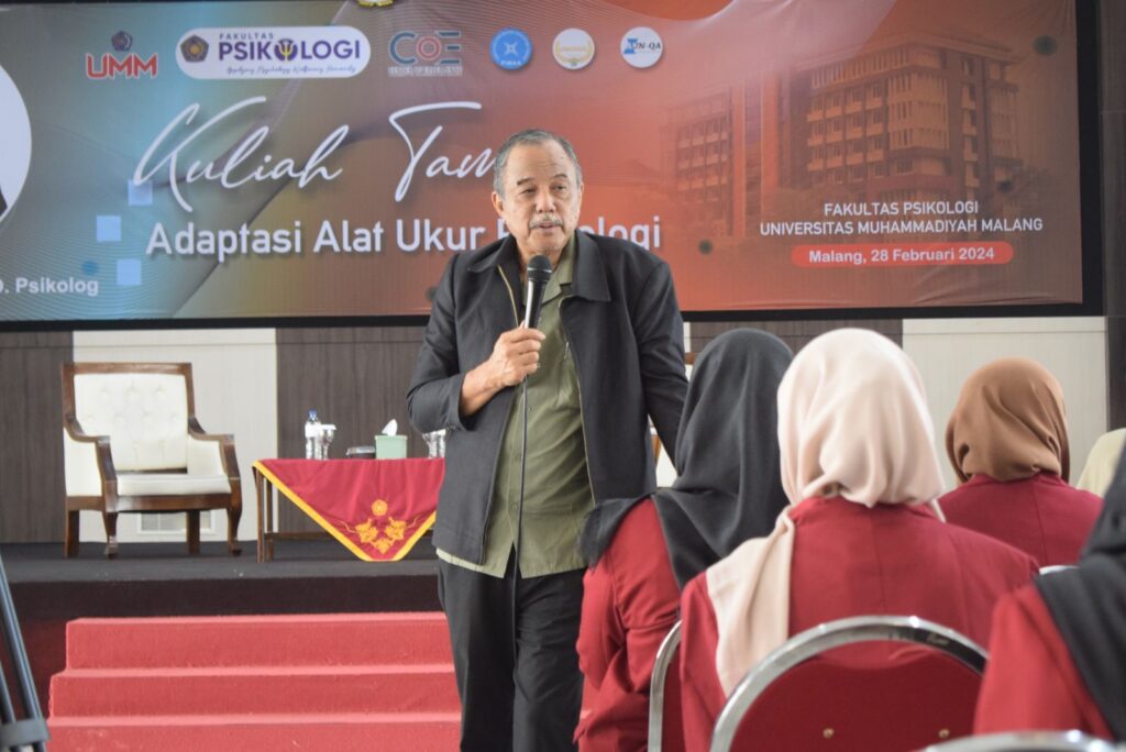 Kuliah Tamu Penyusunan dan Adaptasi Alat Ukur - Psikologi UMM