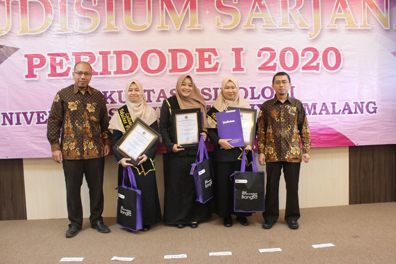 Lulusan Terbaik Fakultas Psikologi Periode I Tahun 2020