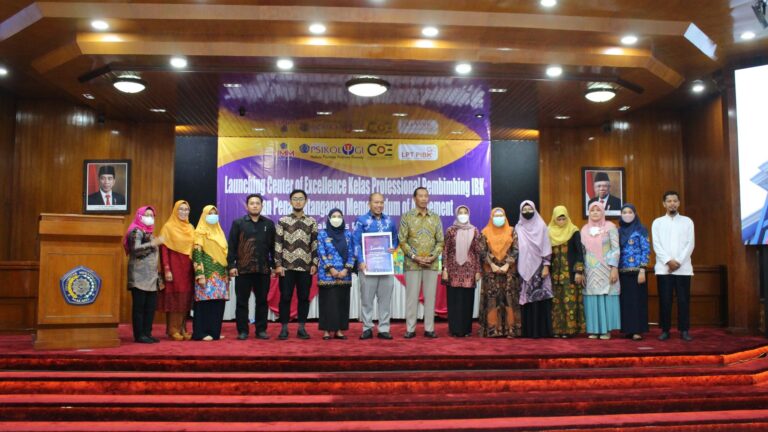 Luncurkan CoE Kelas Profesional Pembimbing IBK, Psikologi UMM Berkomitmen Membangun Dunia Yang Inklusif.