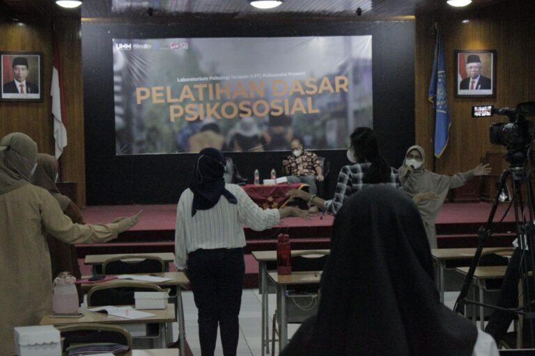 Mempersiapkan Relawan Mahasiswa Siaga Bencana, LPT Psikososial UMM Mengadakan Pelatihan Dasar Psikososial - Psikologi UMM