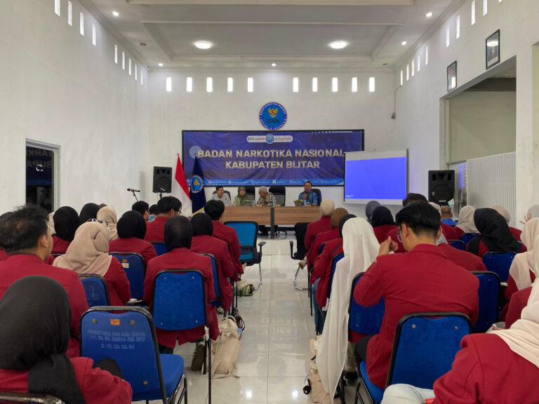 Tugas lapang Psikologi Klinis di BNN Kab. Blitar